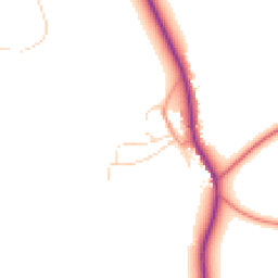 Daytime road noise heatmap for NG11 6PF