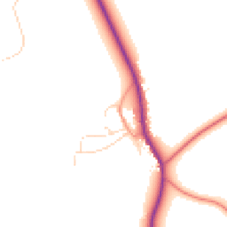Daytime road noise heatmap for NG11 6PN