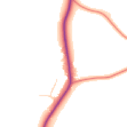 Daytime road noise heatmap for NG11 6QA
