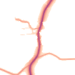 Daytime road noise heatmap for NG11 6QS
