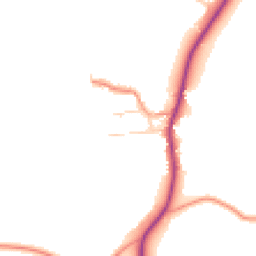 Daytime road noise heatmap for NG11 6QU