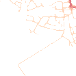 Daytime road noise heatmap for NG11 6RW