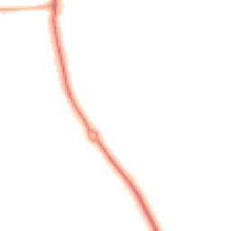 Night-time road noise heatmap for NG11 6SN