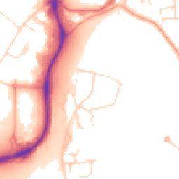 Daytime road noise heatmap for NG11 7AA
