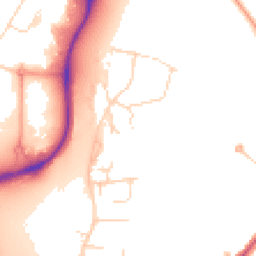 Daytime road noise heatmap for NG11 7AF