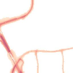 Night-time road noise heatmap for NG11 7AP