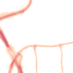 Night-time road noise heatmap for NG11 7AR