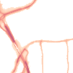 Night-time road noise heatmap for NG11 7EQ