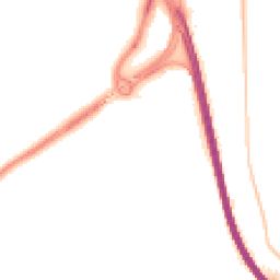 Night-time road noise heatmap for NG11 7EX