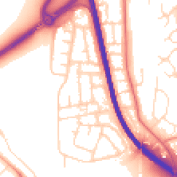 Daytime road noise heatmap for NG11 7FP