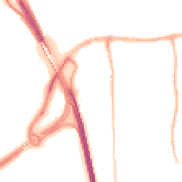 Night-time road noise heatmap for NG11 7GU