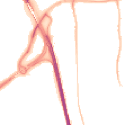 Night-time road noise heatmap for NG11 7HF