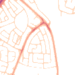 Daytime road noise heatmap for NG11 8JH