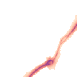 Night-time road noise heatmap for NG11 8ND