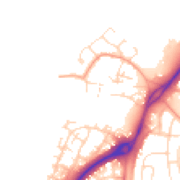 Daytime road noise heatmap for NG11 8NG