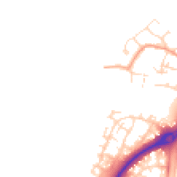 Daytime road noise heatmap for NG11 8NJ