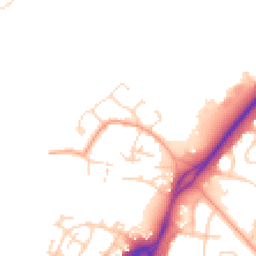 Daytime road noise heatmap for NG11 8NP