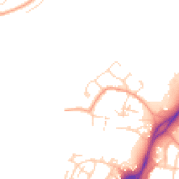 Daytime road noise heatmap for NG11 8NU