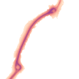 Night-time road noise heatmap for NG11 8RA