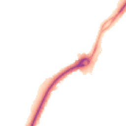 Night-time road noise heatmap for NG11 8SD