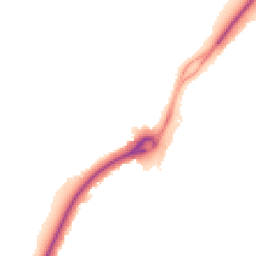 Night-time road noise heatmap for NG11 8TB
