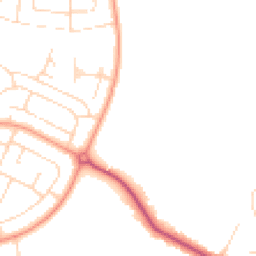 Daytime road noise heatmap for NG11 8TS