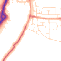 Daytime road noise heatmap for NG11 9GG
