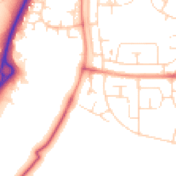 Daytime road noise heatmap for NG11 9HP