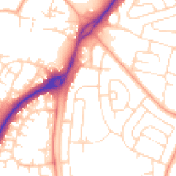 Daytime road noise heatmap for NG11 9JG