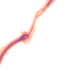 Night-time road noise heatmap for NG11 9JG
