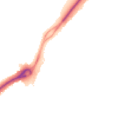 Night-time road noise heatmap for NG11 9LE