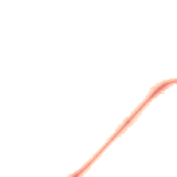 Night-time road noise heatmap for NG12 2GN