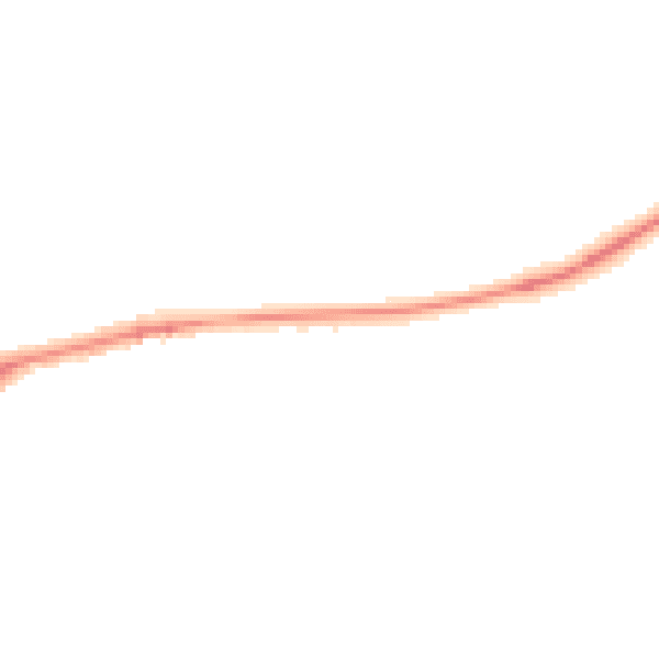 Night-time road noise heatmap for NG12 2HY