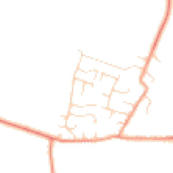 Daytime road noise heatmap for NG12 3DL