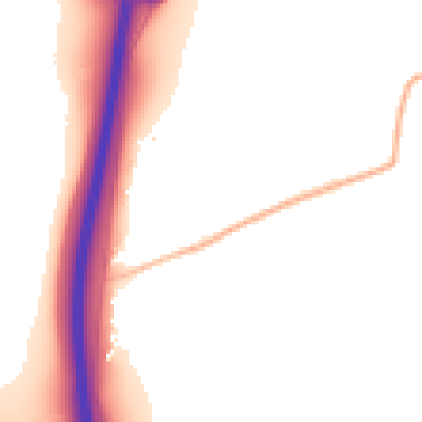 Daytime road noise heatmap for NG12 3EQ