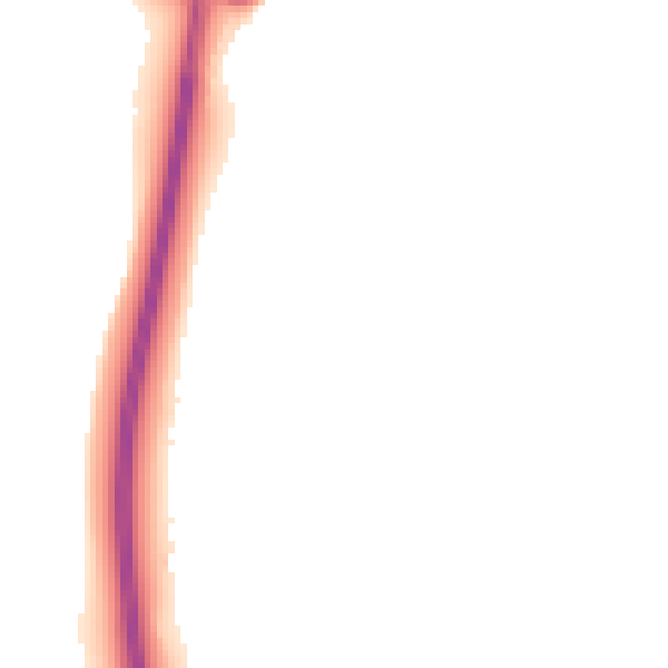 Night-time road noise heatmap for NG12 3EQ