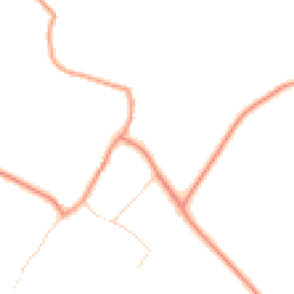 Daytime road noise heatmap for NG12 3FJ