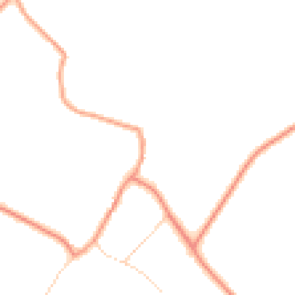 Daytime road noise heatmap for NG12 3FP
