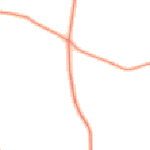 Daytime road noise heatmap for NG12 3GB