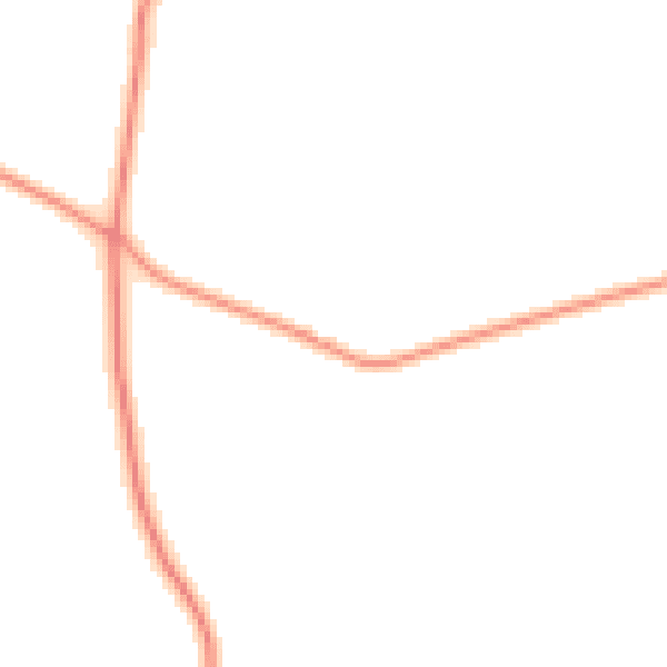 Daytime road noise heatmap for NG12 3SF