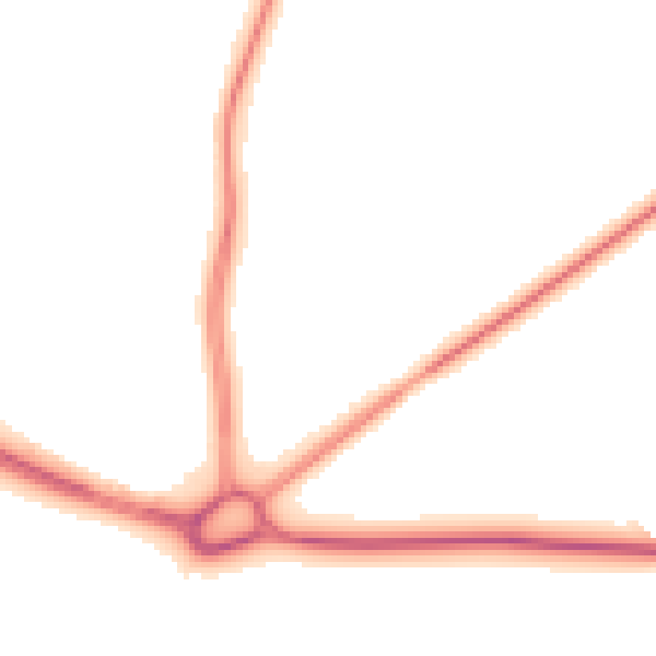 Night-time road noise heatmap for NG12 4DA