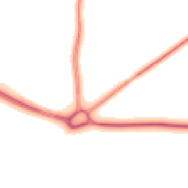 Night-time road noise heatmap for NG12 4DU