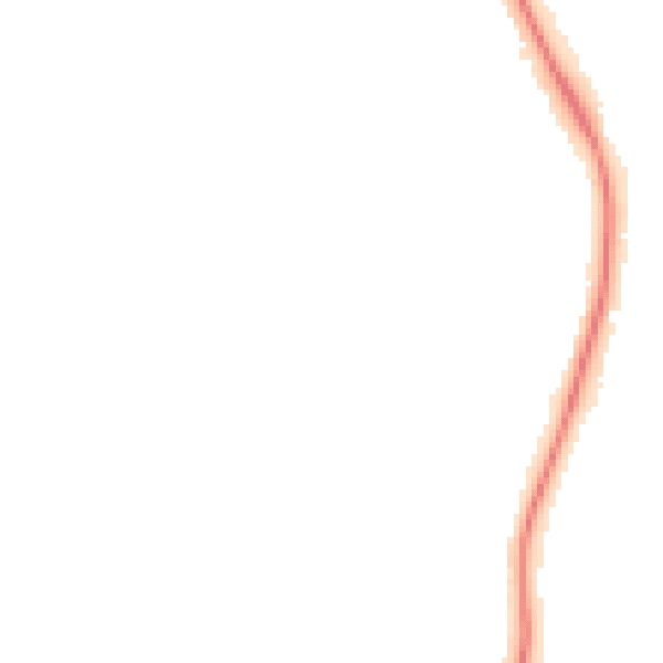 Night-time road noise heatmap for NG12 4HN