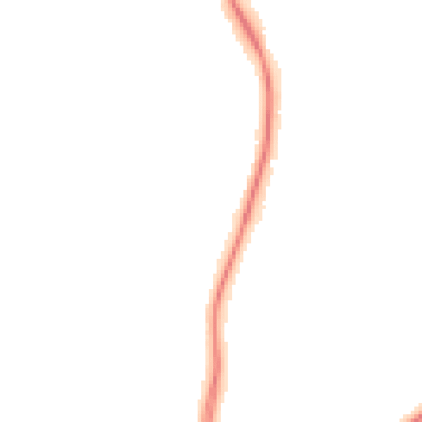 Night-time road noise heatmap for NG12 4HQ
