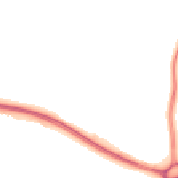 Night-time road noise heatmap for NG12 4LA