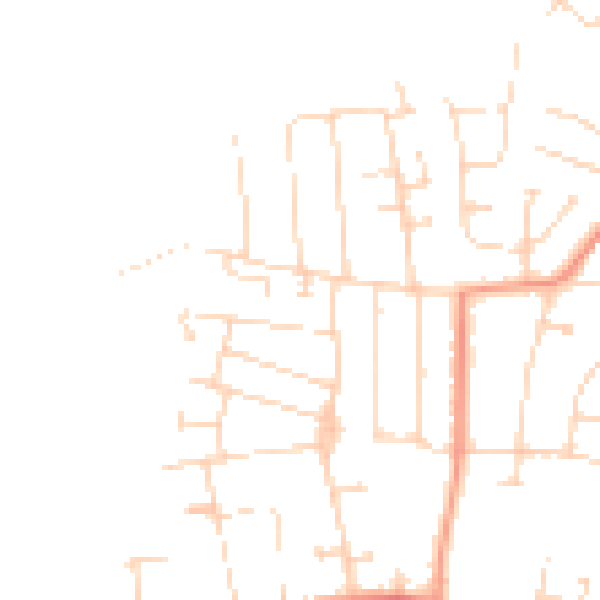 Daytime road noise heatmap for NG12 5PX