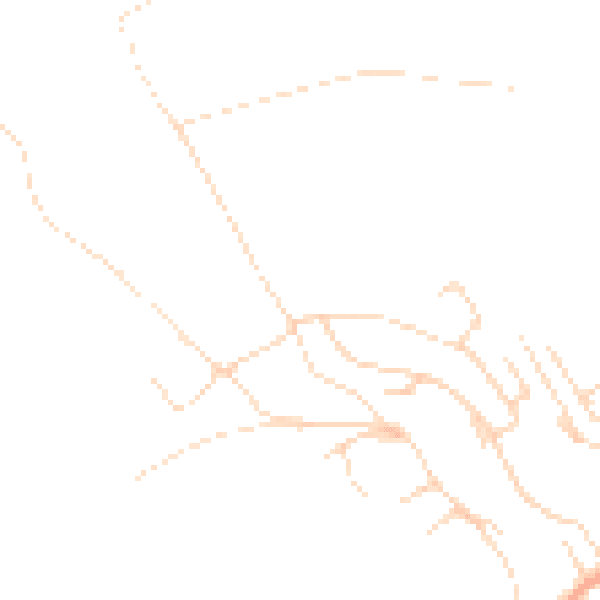 Daytime road noise heatmap for NG14 5BS