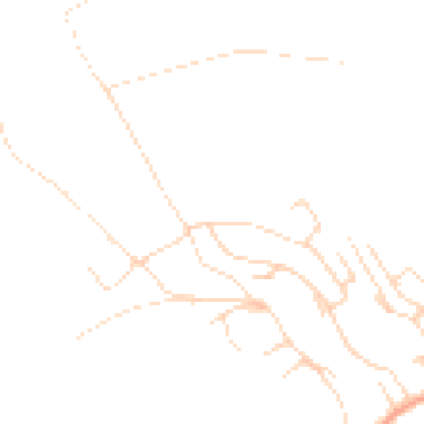 Daytime road noise heatmap for NG14 5BU