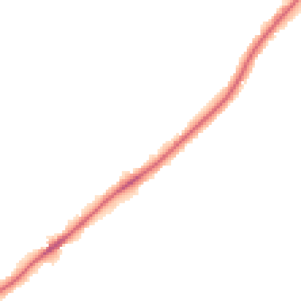 Night-time road noise heatmap for NG14 5EX