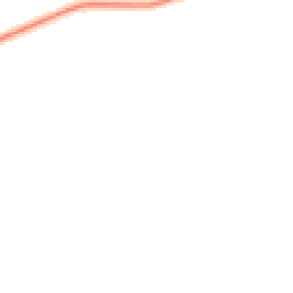 Night-time road noise heatmap for NG14 6TG